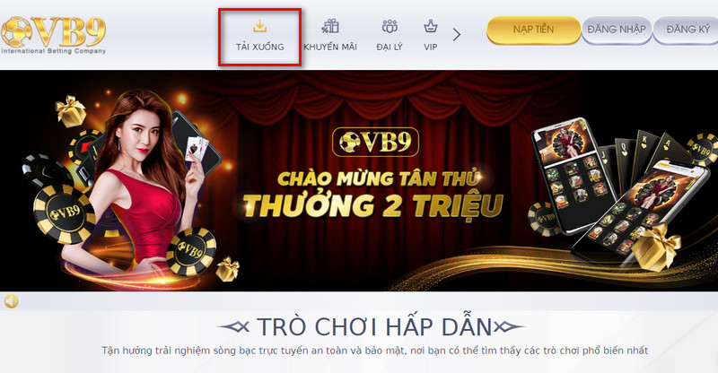 Tải app casino Vuabai9 