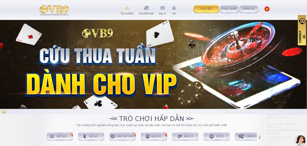 khuyến mãi hoàn trả casino