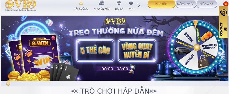 Sòng casino chơi Sicbo online VB9