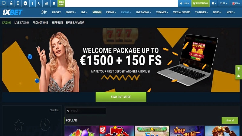 Casino trực tuyến uy tín  1XBet