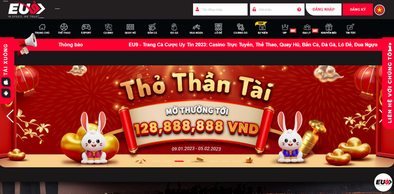 Top 10+ casino trực tuyến EU9 hàng đầu