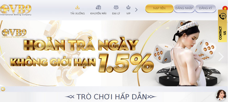 Khuyến mãi casino tại Vuabai9 hoàn trả